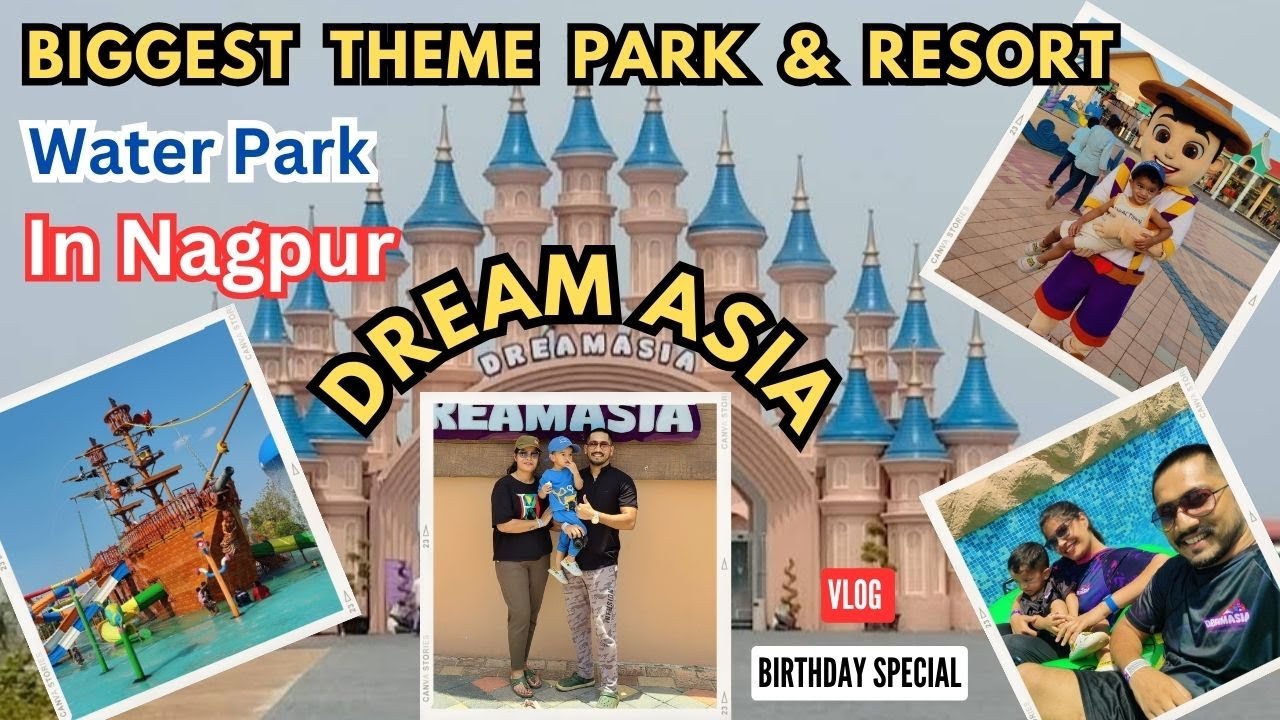 Dreamasia || Nagpur || Biggest Water Park || Dream Asia Biggest Theme Park 
