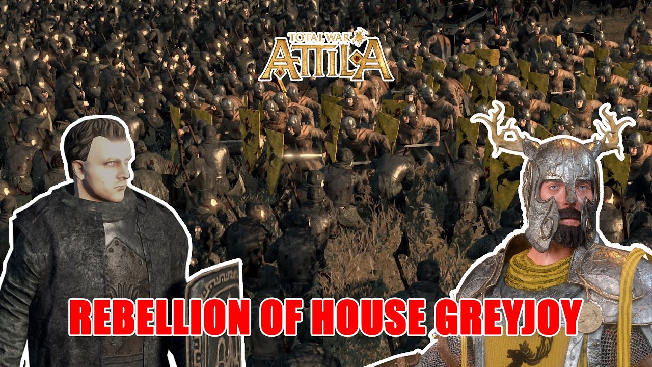 House Greyjoy Ambush King Robert Baratheon - Game Of Thrones Cinematic Battle - 20000 Unit Battle