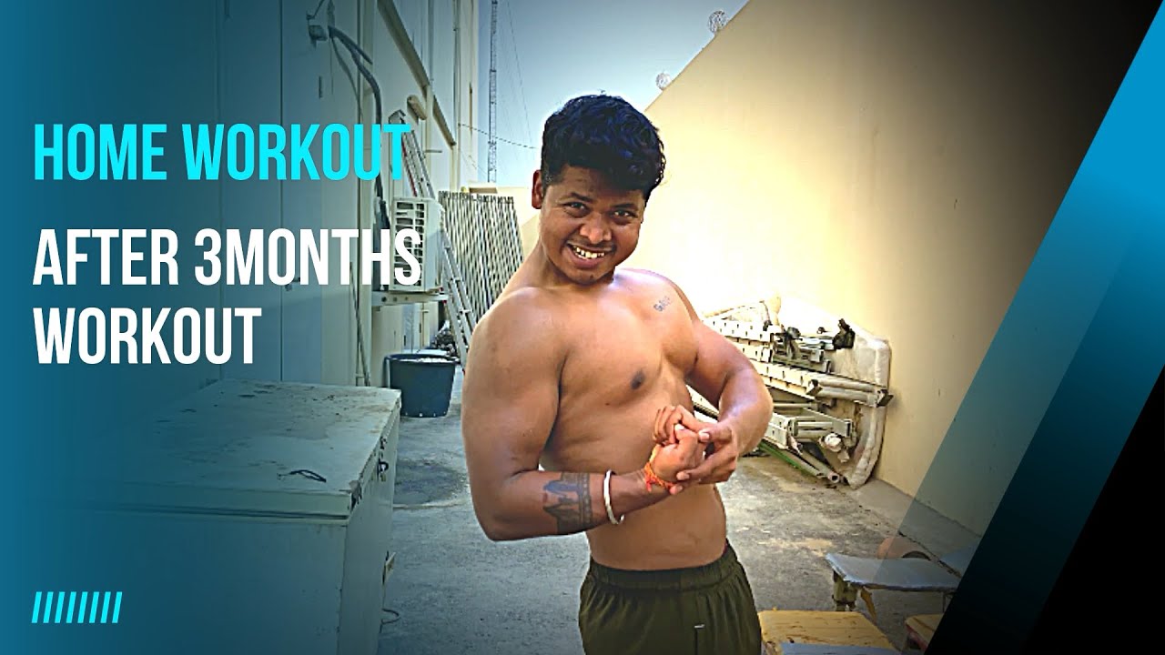 3Months complete Home workout |Dipak gym