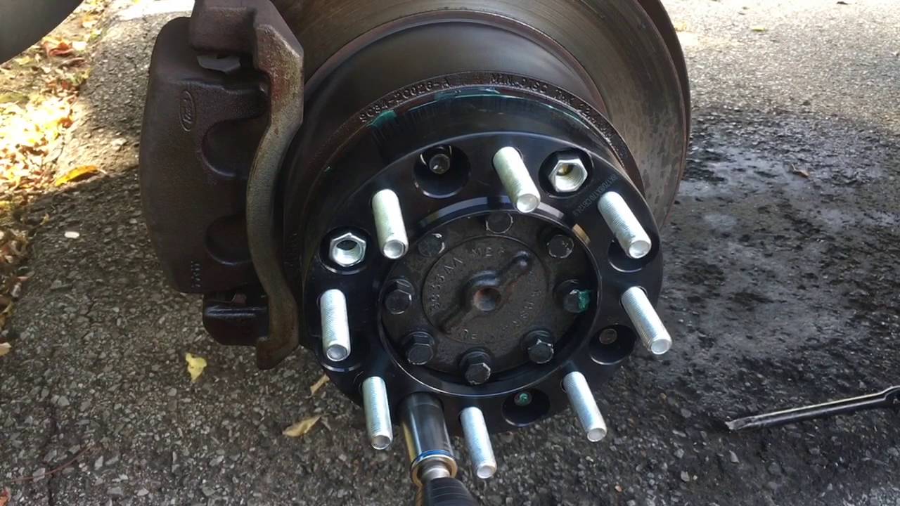 Super Duty Hubcentric spacer  2011 F250 Powerstroke