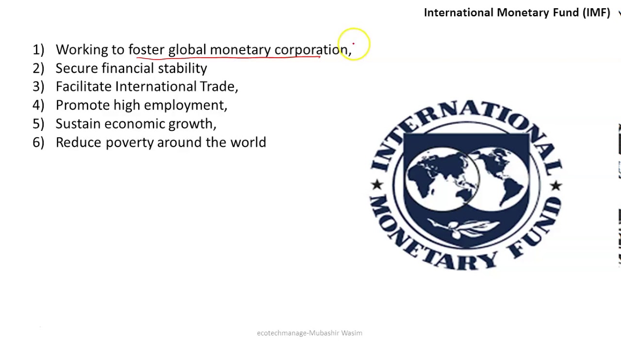 Video 1.7.0 Role of IMF (International Monetary Fund)  in Globalization Urdu/Hindi