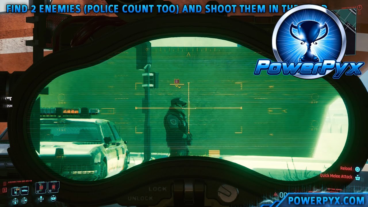 Cyberpunk 2077 - Two Heads, One Bullet Trophy / Achievement Guide