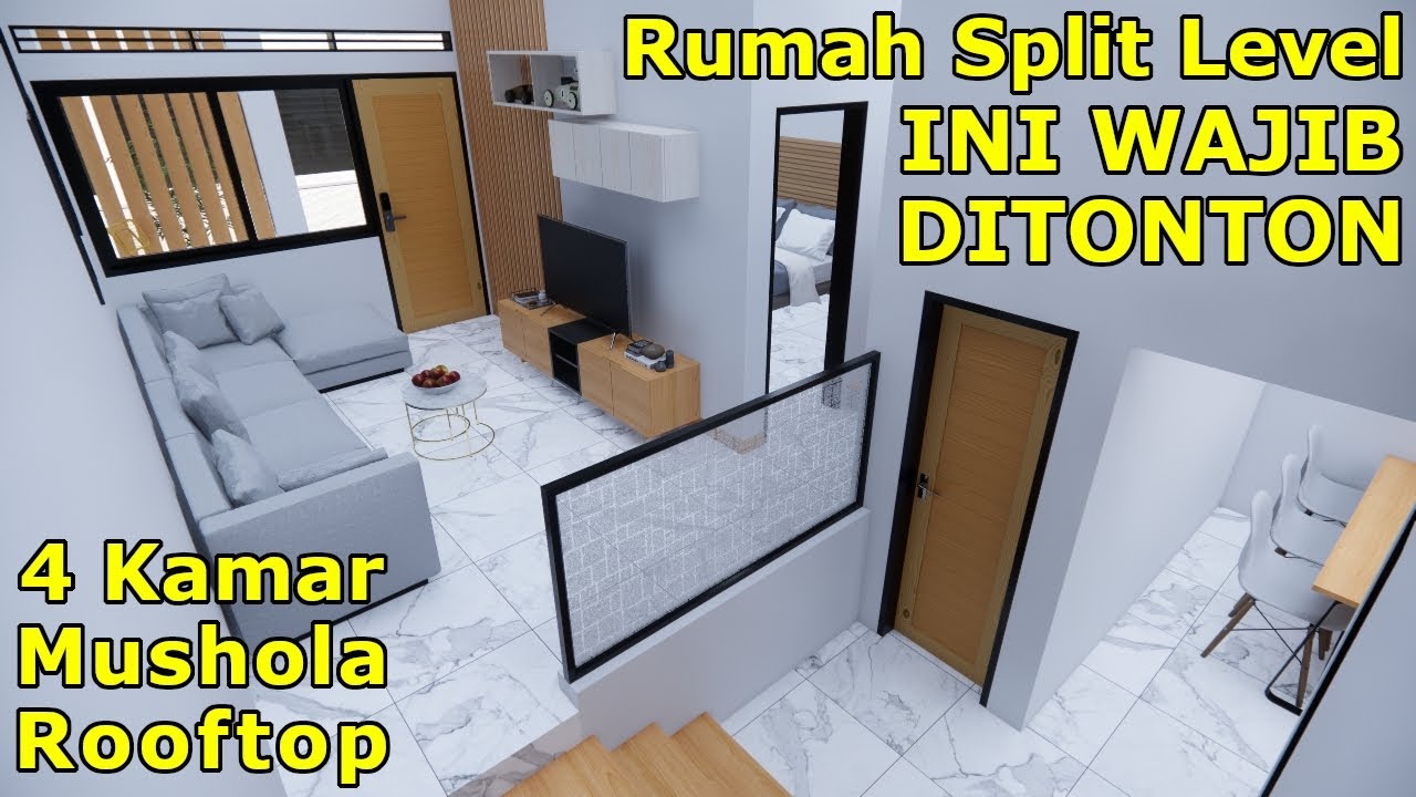 Rumah Split Level Impian Kamu