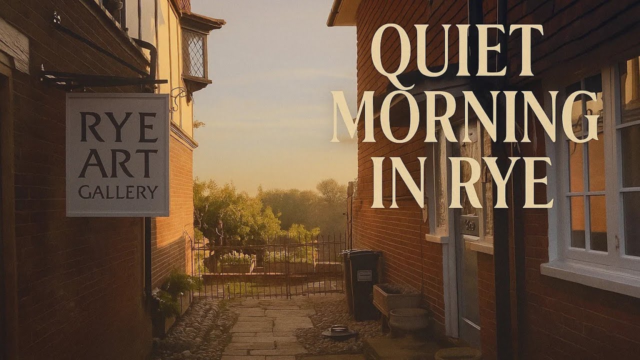 Magical Morning in Rye | 15 Minute 4K Walk through Iconic British Streets
