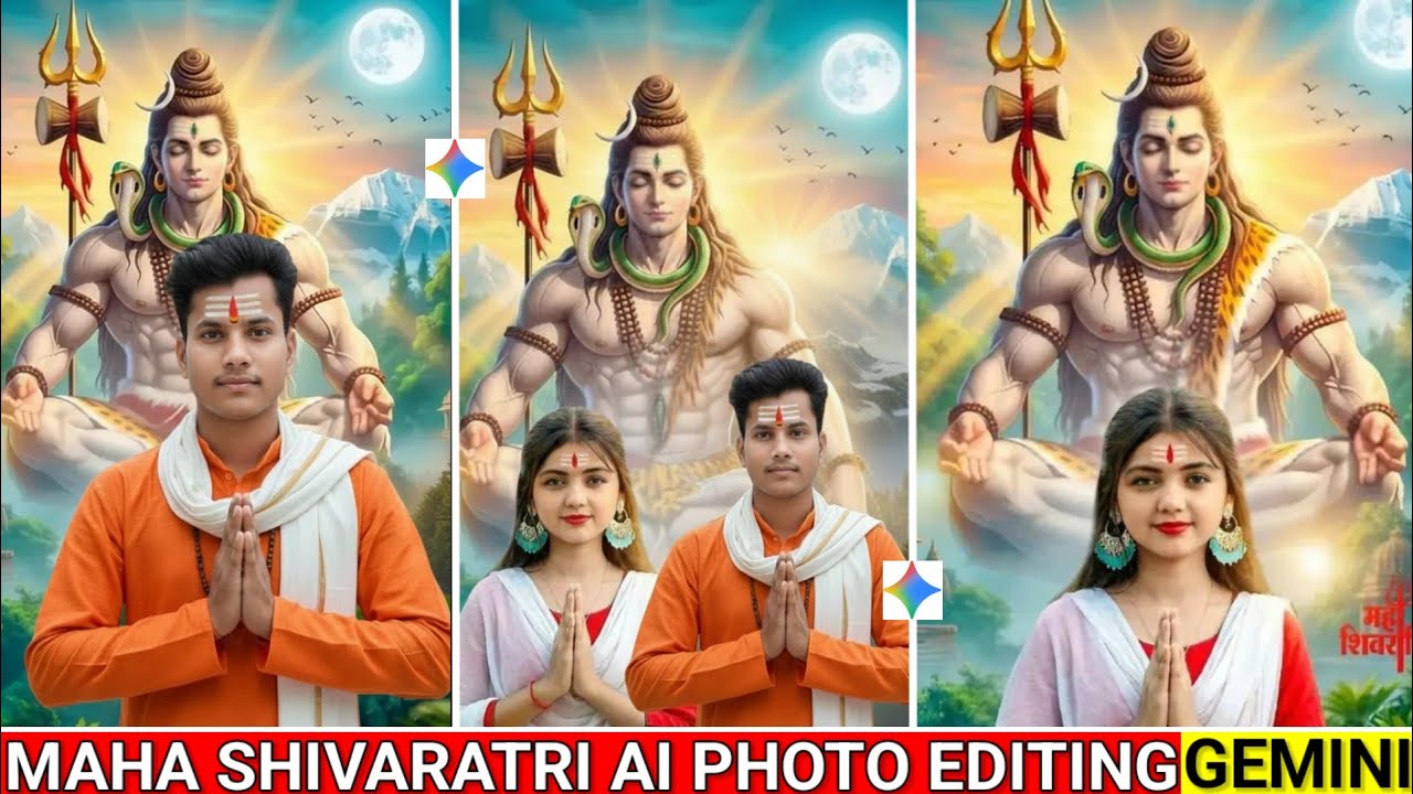 Mahashivratri Photo Editing 2026 | AI Shivratri Photo Editing Tutorial | Mobile Editing