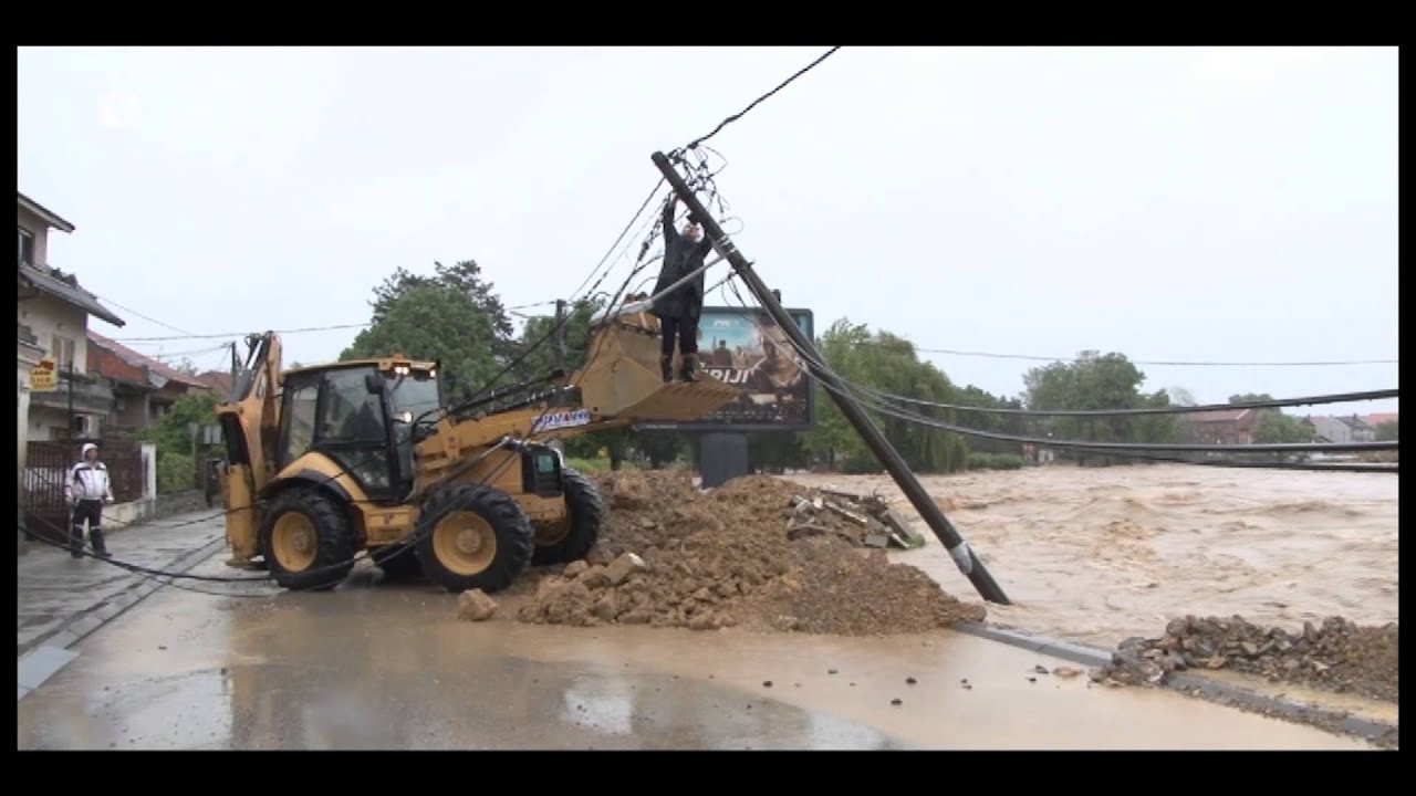 Poplave u Valjevu i Ljigu - 16.05.2014