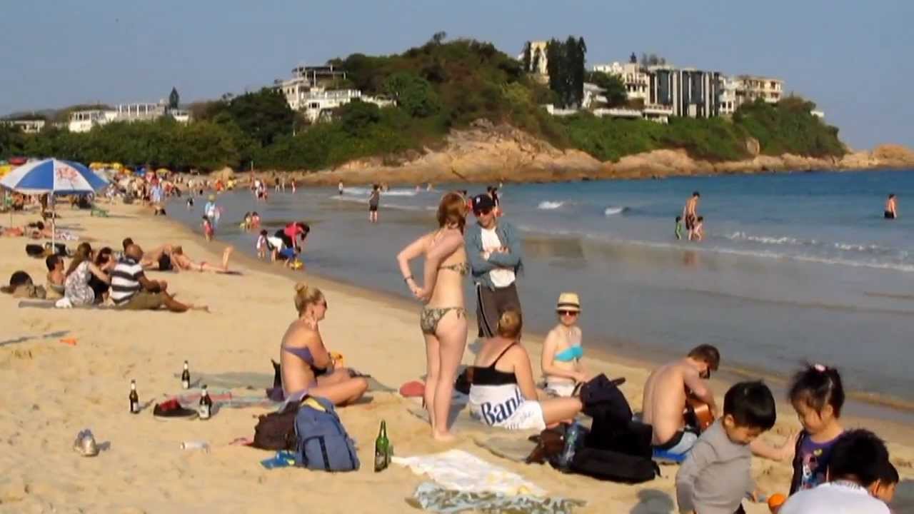 Shek O beach Hong Kong 石澳村 March 2013