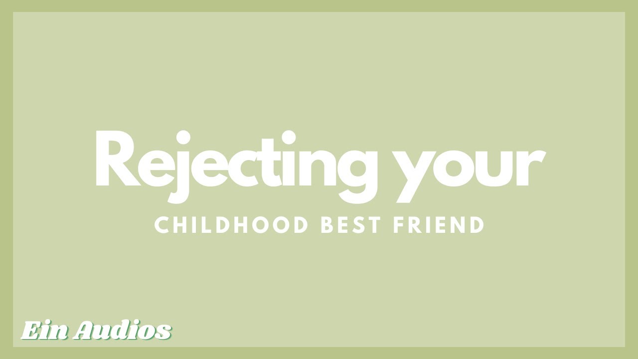 [ASMR Roleplay] Rejecting your Childhood Best Friend at your wedding... || F4M