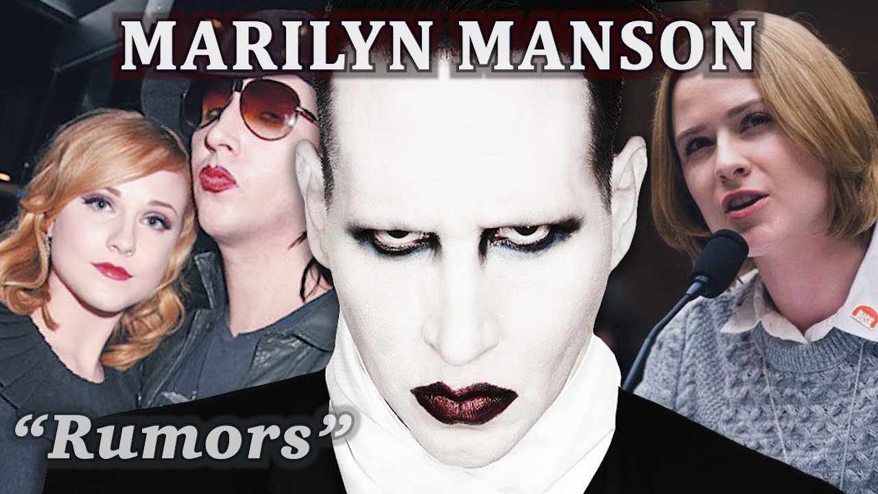 Marilyn Manson's Response To Evan Rachel Wood 