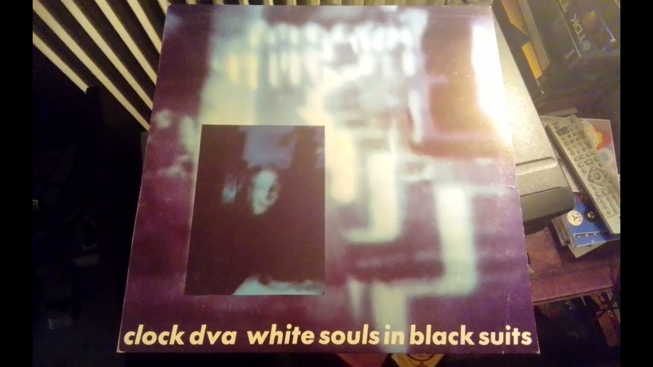 Clock DVA  Relentless  LP White Souls in Black Suits  Italian Rec. EX 24 (1980)