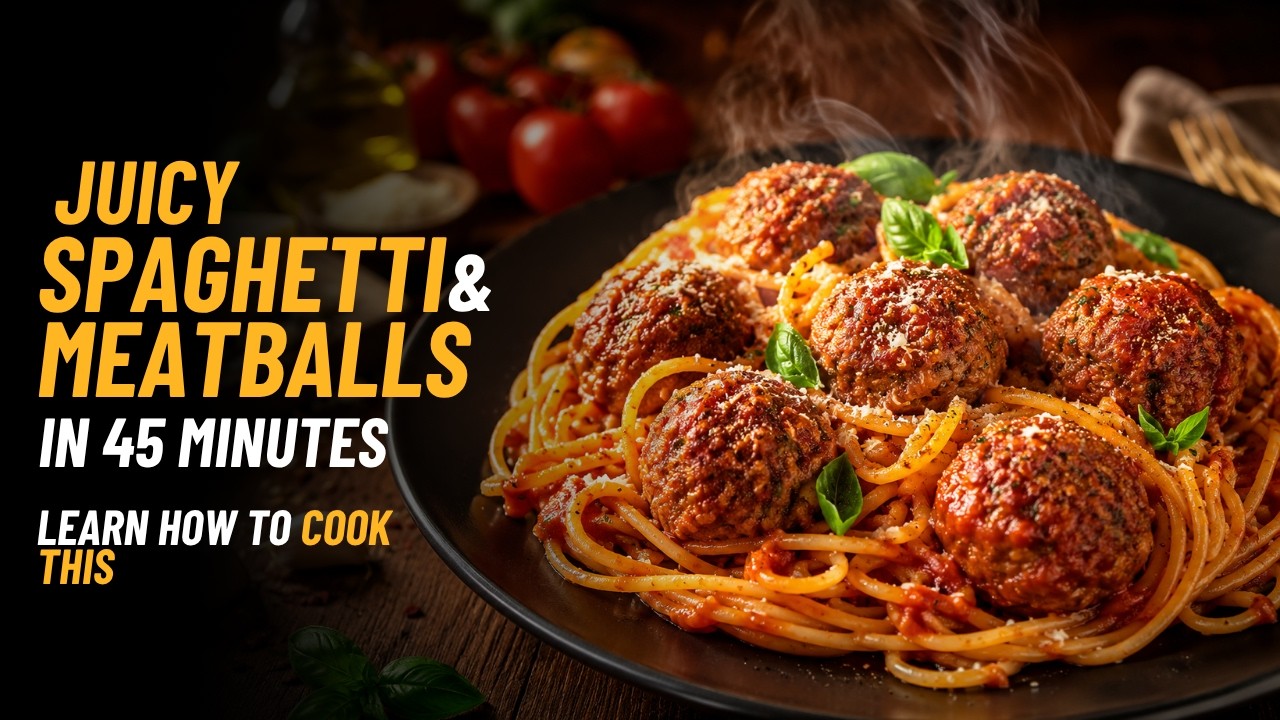 Spaghetti and Meatballs for Dinner 😋🍲 #dinner