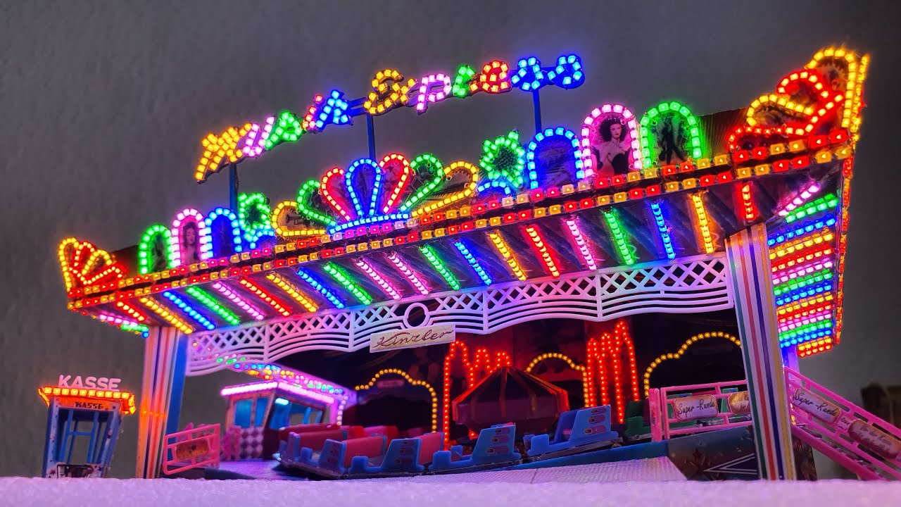 Faller Kirmes - MUSIK EXPRESS - mit SMD LED Beleuchtung