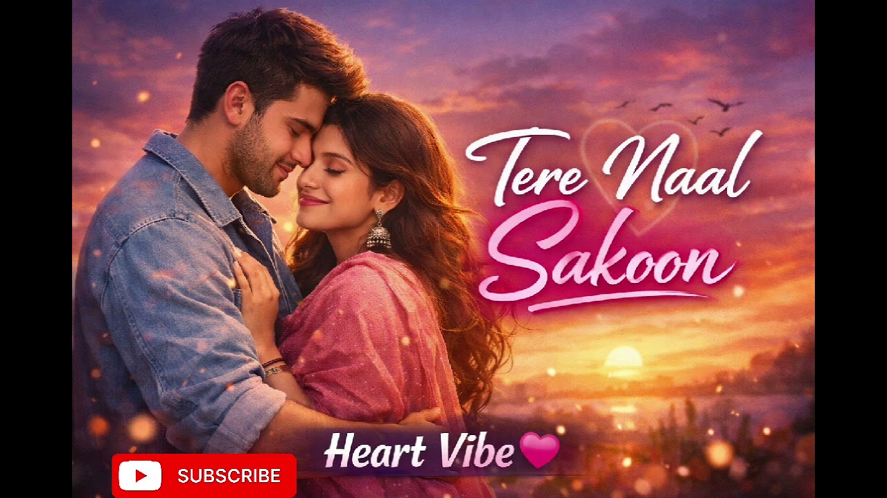 Tere Naal Sakoon | New Romantic Song 2026  heart vibe| Full Audio/Video