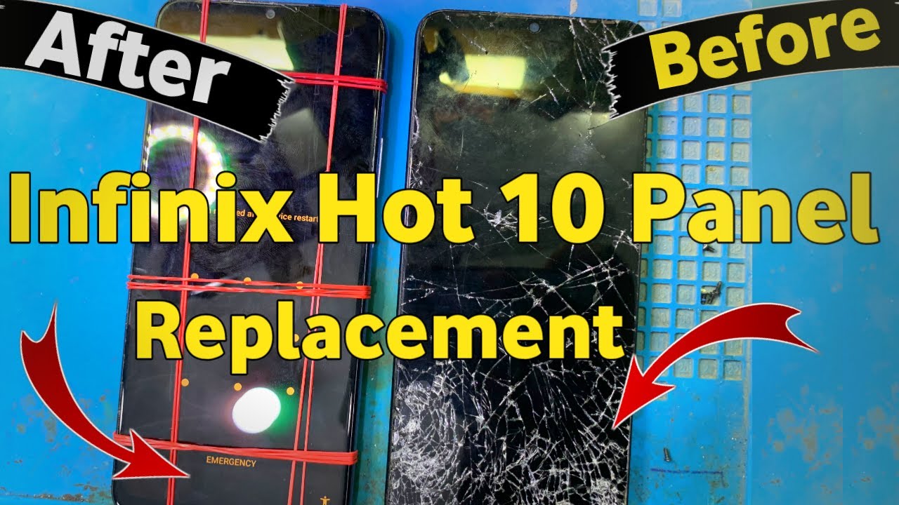 How To Infinix Hot 10 Play Panel Replacement By ZM Phone🔥