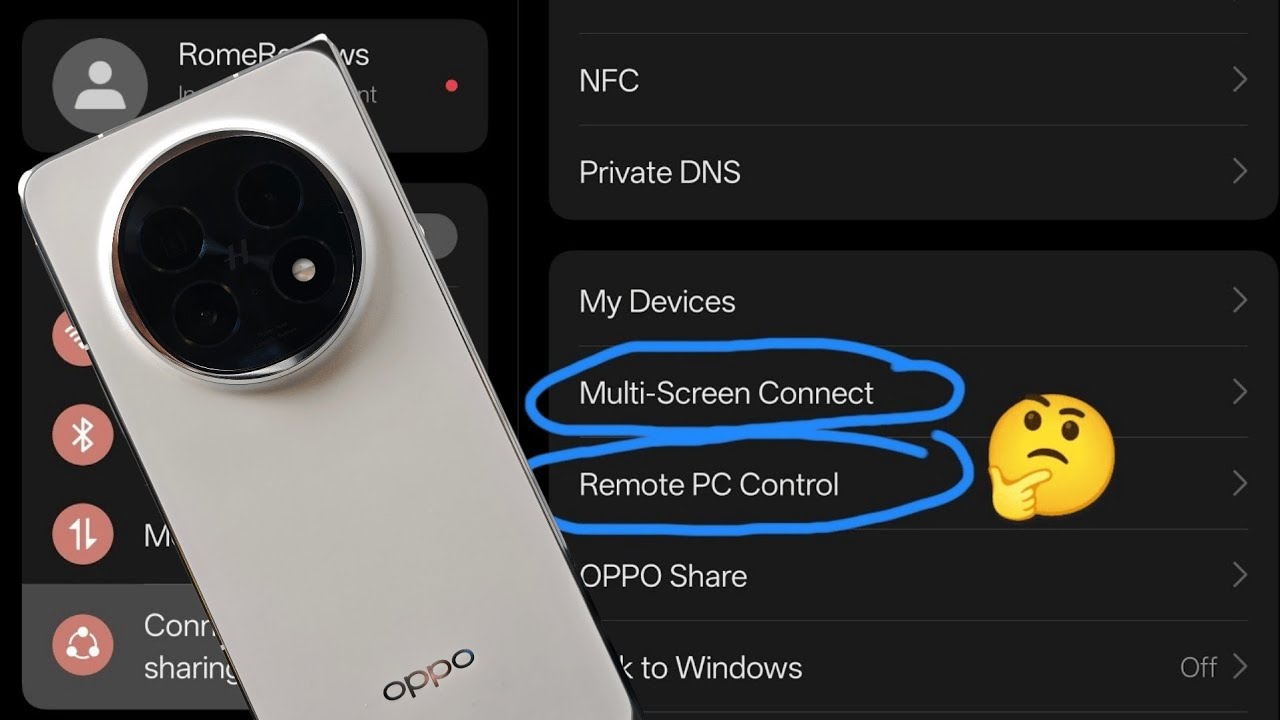 Различия в Oppo O+ Connect между Mac и Windows