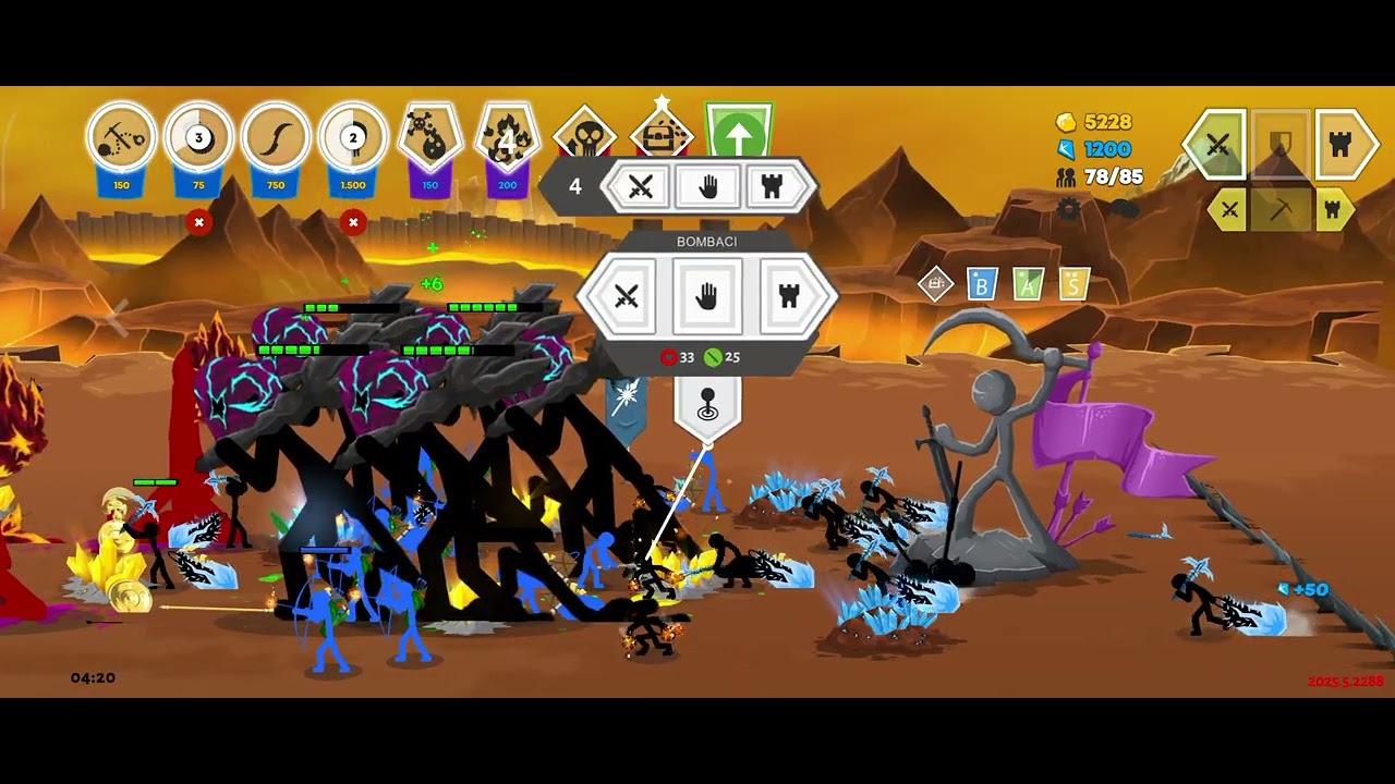 Stickwar saga online War Game stickman 07 02