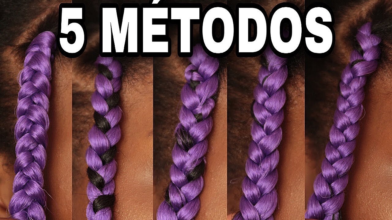 5 FORMAS DE FAZER TRANÇAS BOX BRAIDS SOZINHA