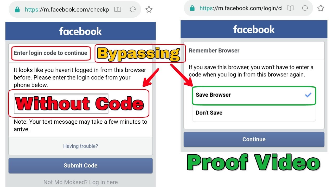 Facebook Two Factor Authentication Bypass Without Code | New technique used | Login Approvals 2019