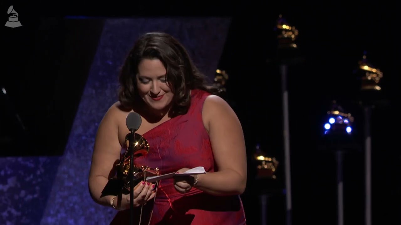 NICOLE ZURAITIS Wins Best Jazz Vocal Album For 'HOW LOVE BEGINS' | 2024 GRAMMYs Acceptance Speech