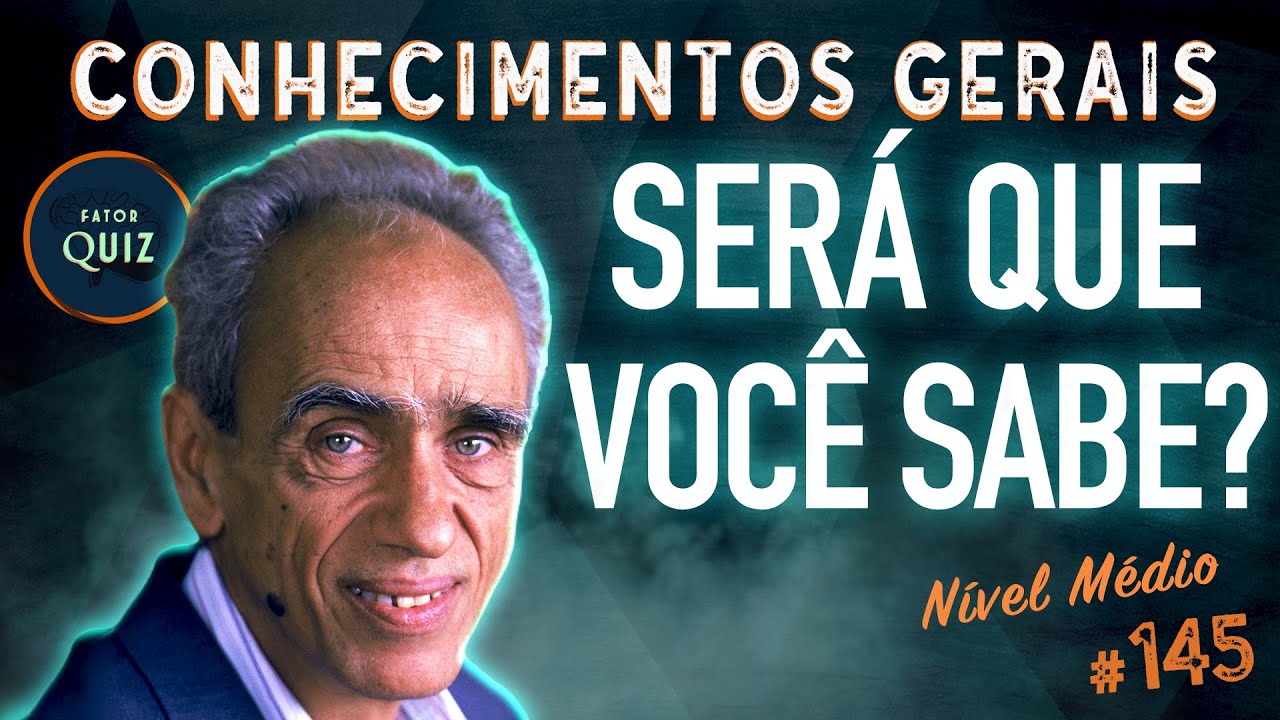 Tente Responder Essas Perguntas NÍVEL MÉDIO | CONHECIMENTOS GERAIS