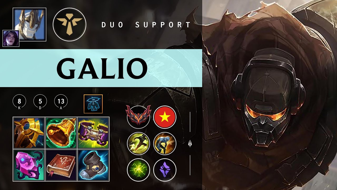 Galio Support vs Neeko - VN Grandmaster Patch 26.02