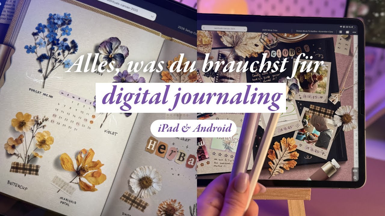 Digital Journaling starten: Alle Tools, die du brauchst! (iPad & Android, 2026) – Teil 2