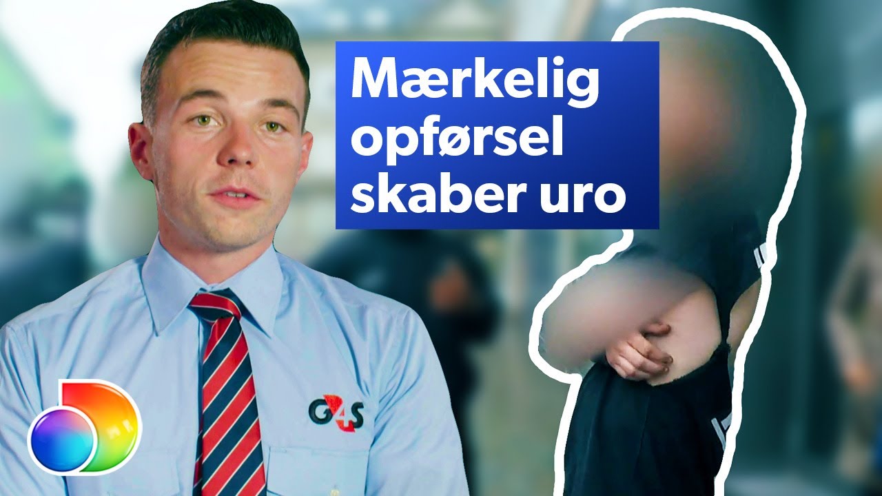 Psykisk syg mand generer på gaden | Strøgvagterne | Kanal 5 Danmark