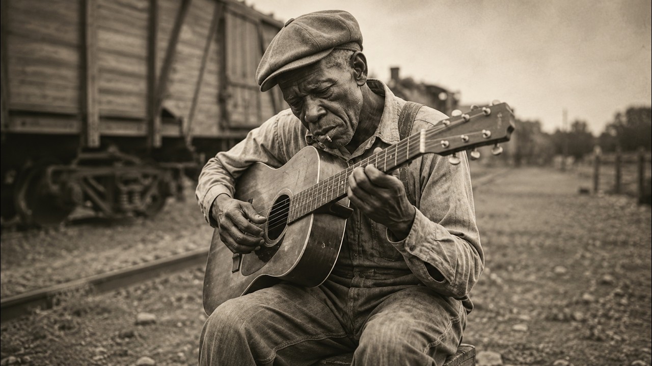 Midnight River Dust | Delta Blues 1930s | Raw Acoustic Mississippi