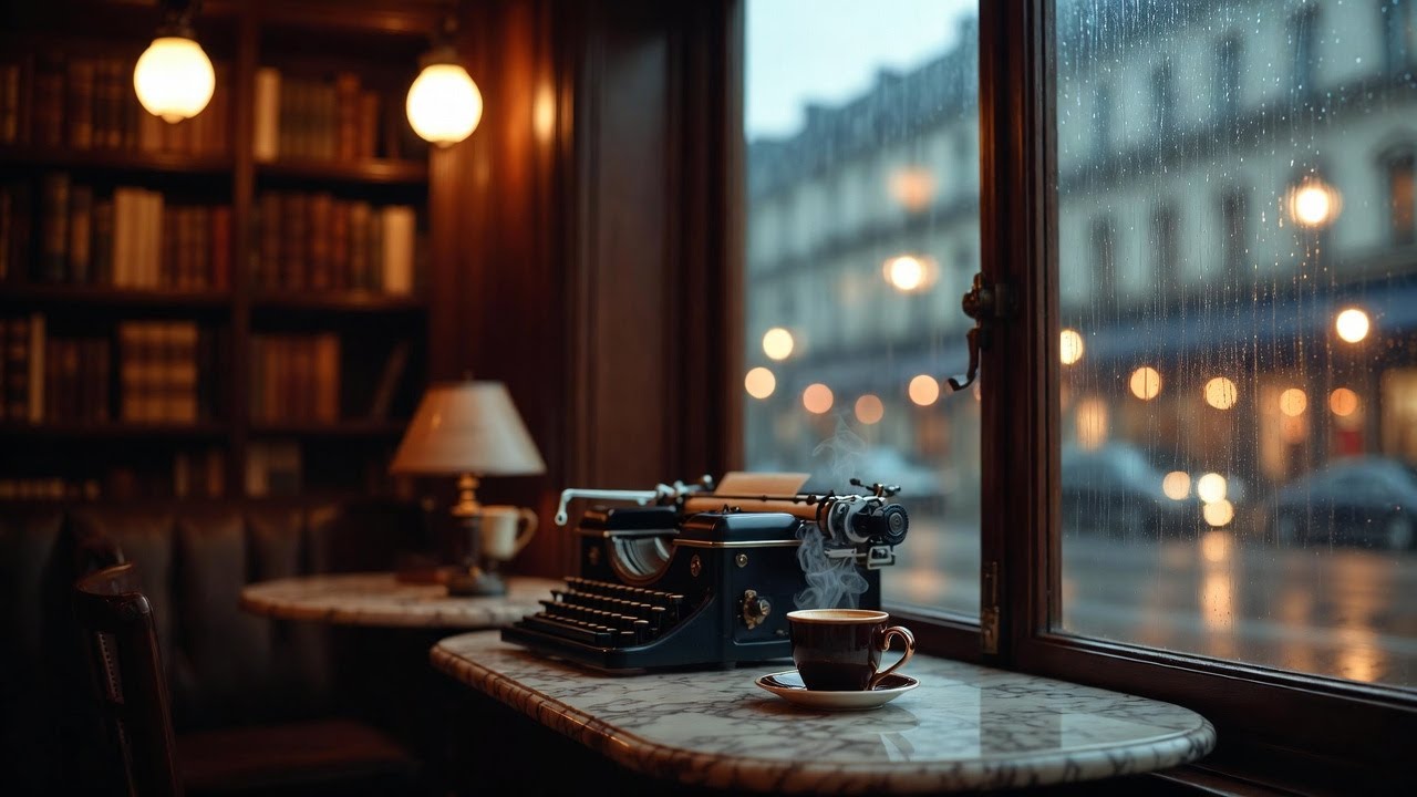 24/7 Cozy Coffee Shop Ambience ☕️Deep Work, Study, Focus