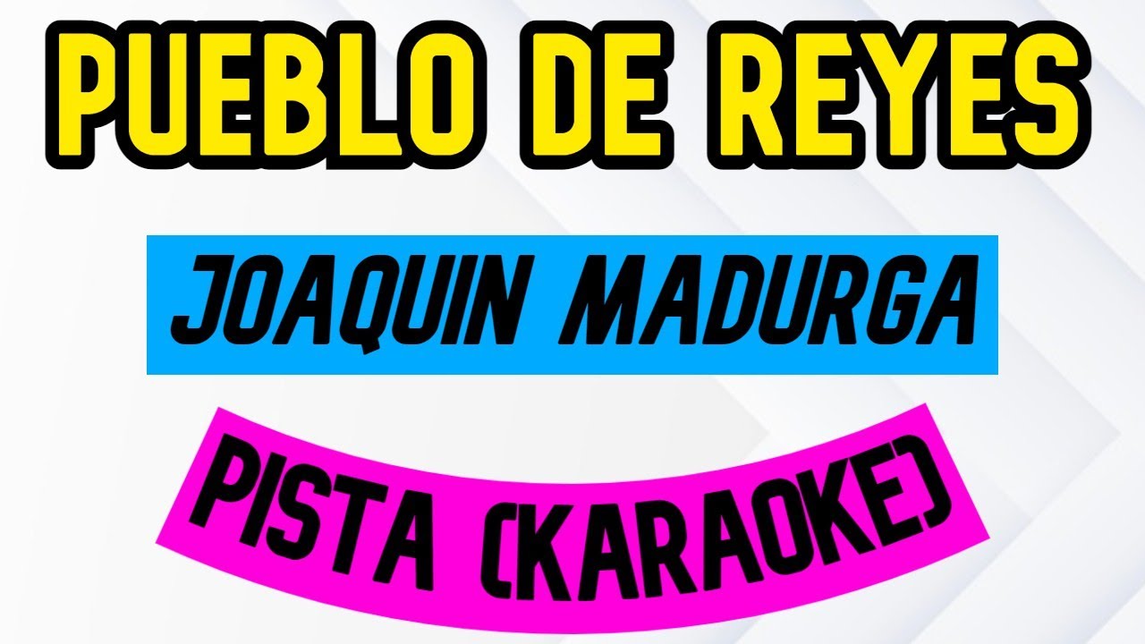 PUEBLO DE REYES KARAOKE - Lucien Deiss - Cantos para la misa 🎹🎵🎤✝
