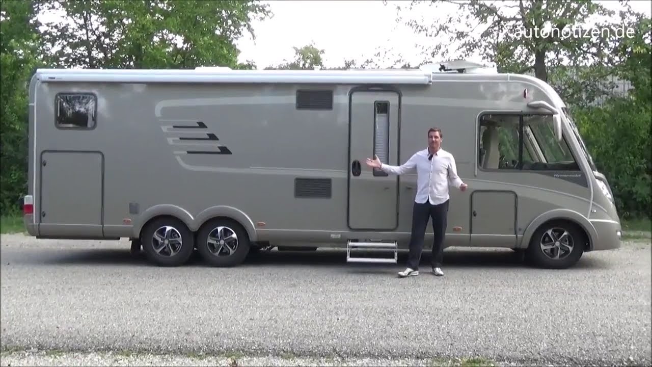 Hymer Wohnmobil B778 PremiumLine im Test / Review /Fahr- und Wohnbericht