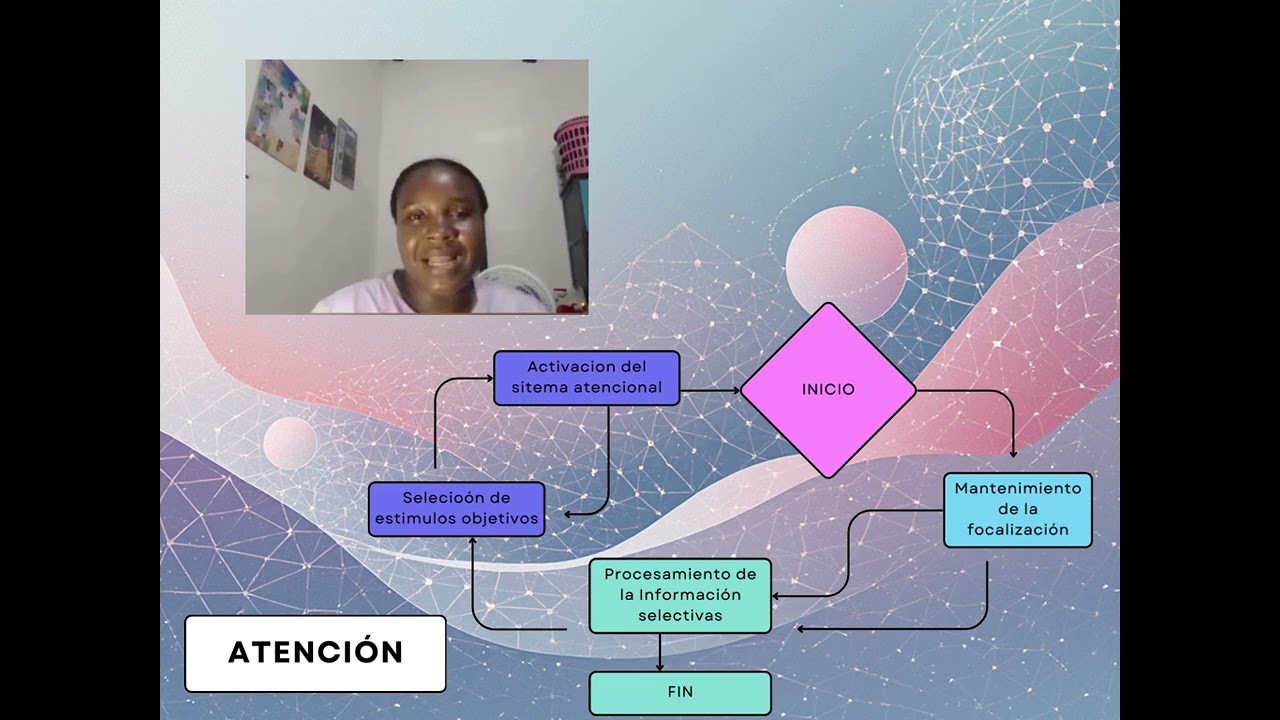 diagrama de fujo percepción atención y memoria