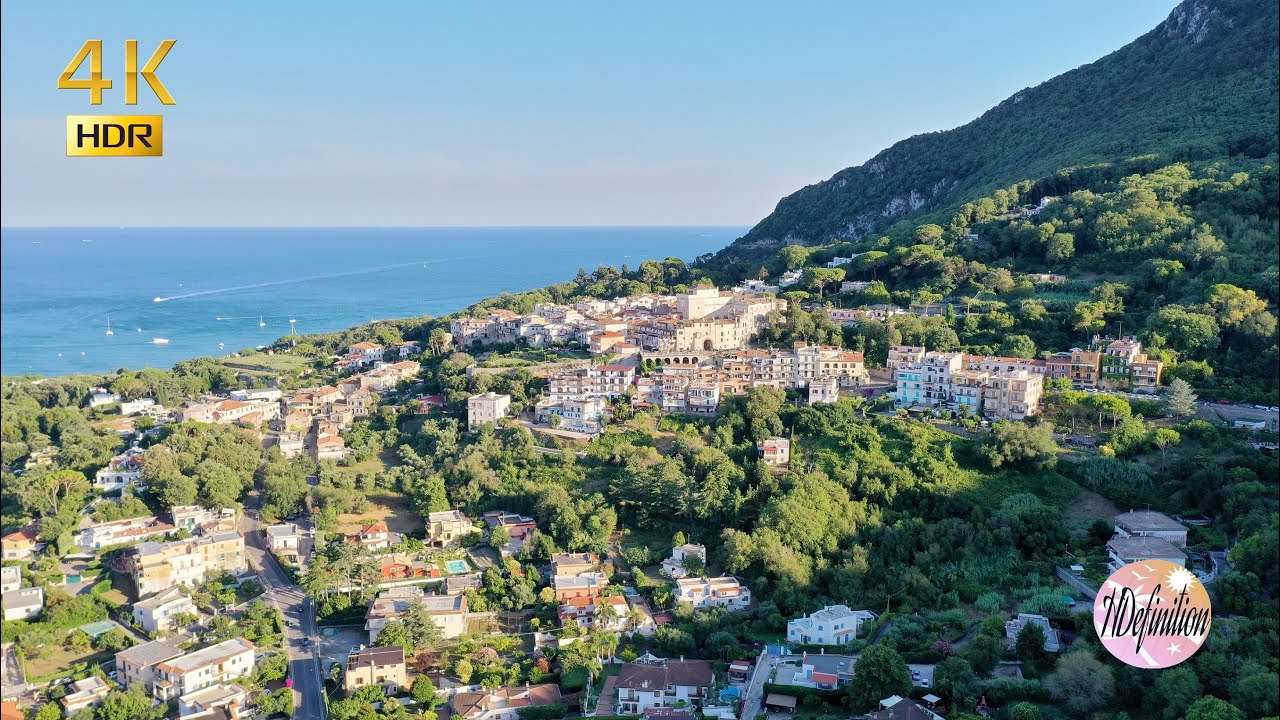 San Felice Circeo in 4K HDR Drone DJI Mavic 2 Pro Footage viaggi Italy