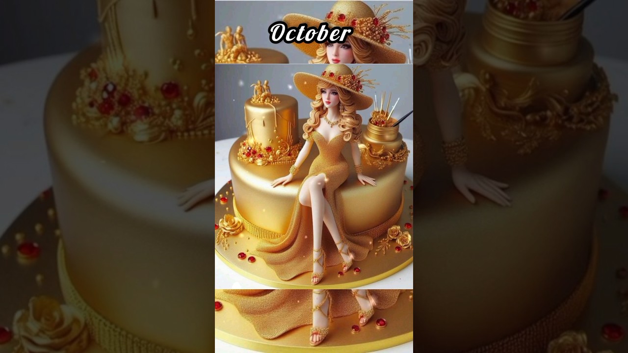 Choose your birthday month 🌸💕and see your cake 🎂😍