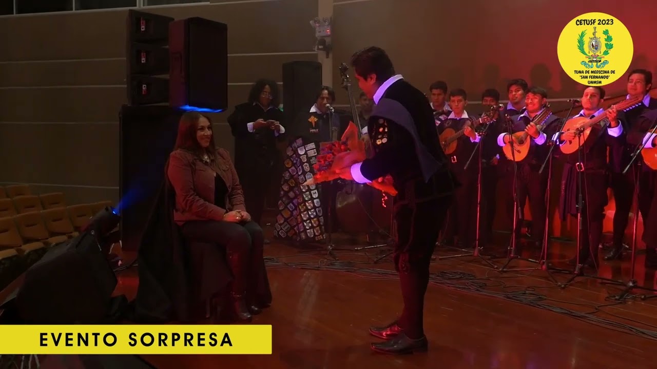 IV CETUSF 2023 - Pedida de mano del Tuno Jhoo (Carlos Cueva) a Sarina