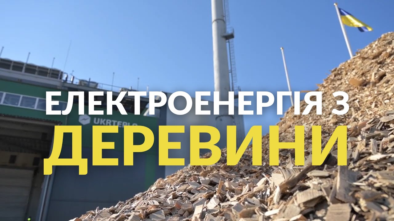 Як виготовляють електроенергію з деревини | Енергія Змін Андрія Жупанина