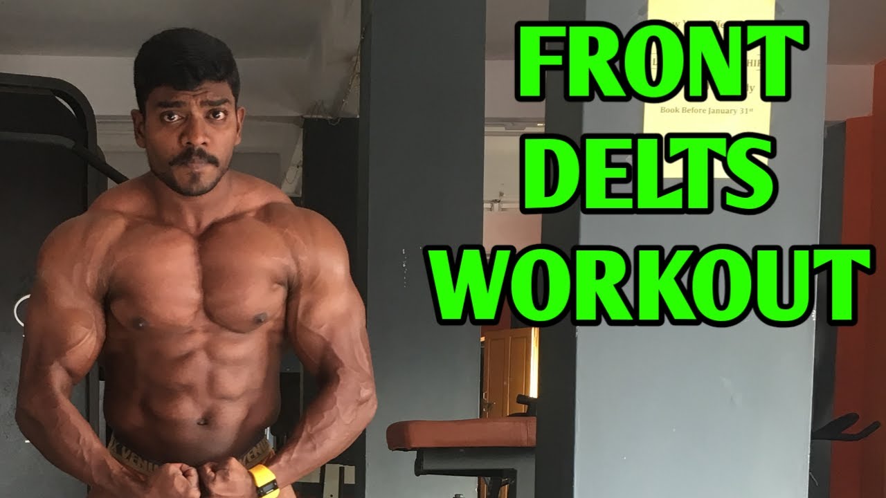 Best FRONT DELT Workout|ANTERIOR DELTS Workout|Ajithkumar #Delts #Workout
