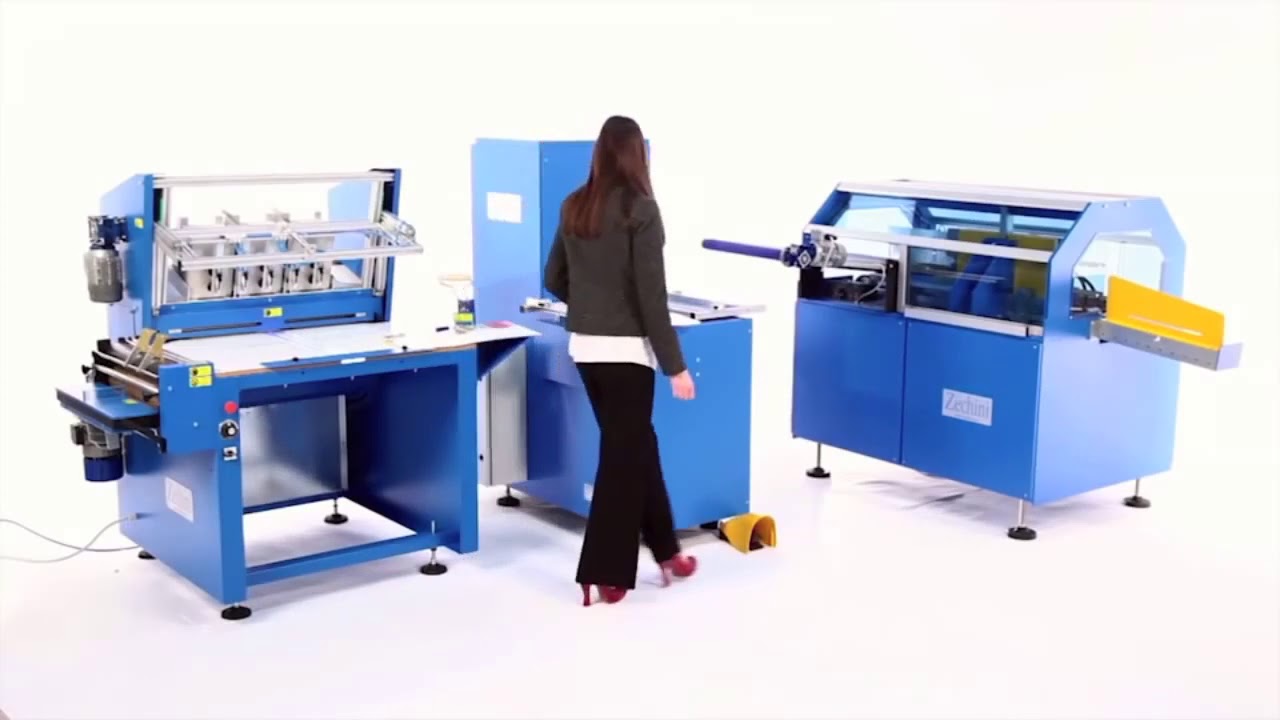 X Book Evolution - Línea de producción de libros de tapa dura por Zechini