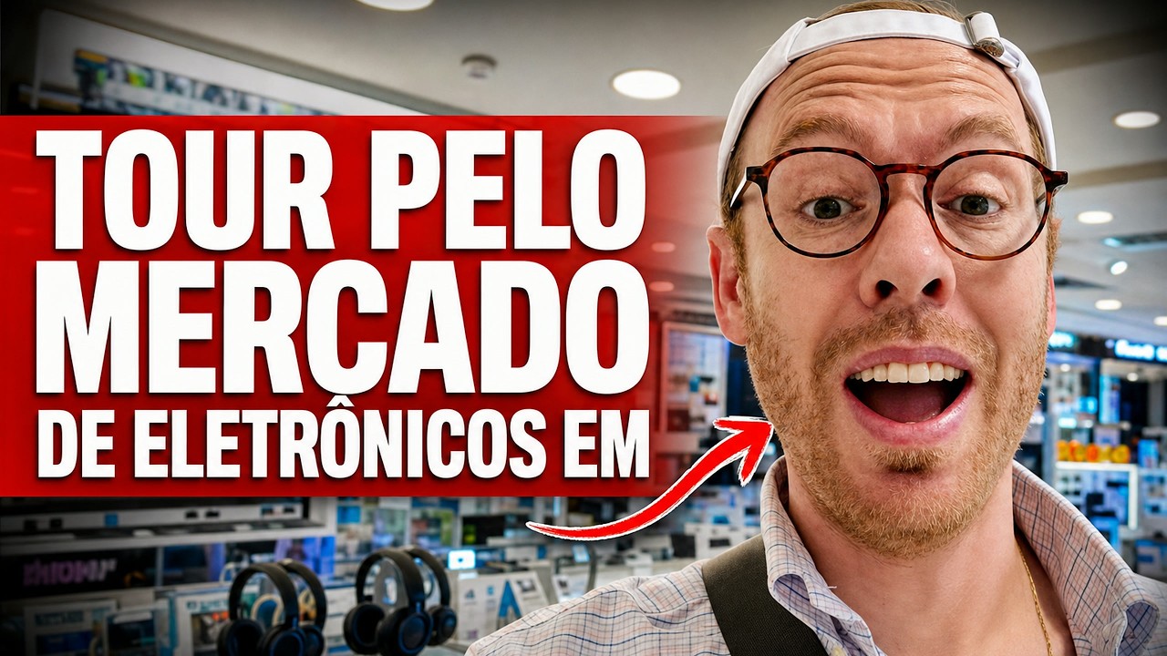 TOUR PELO MERCADO DE ELETRÔNICOS EM GUANGZHOU