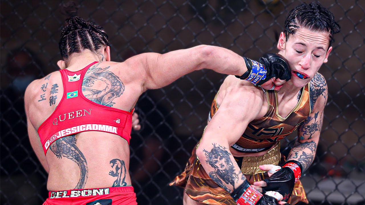 Relentless Jessica Delboni Dominated Alesha Zappitella | Invicta FC 45
