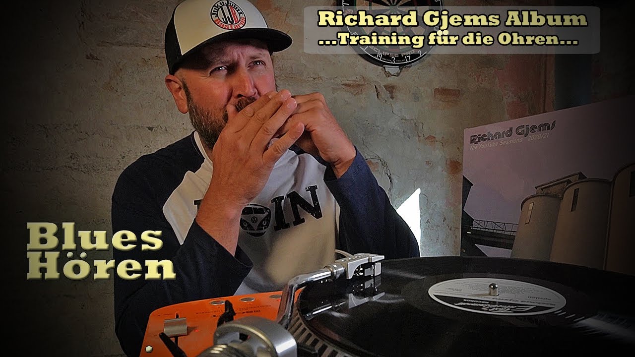 Bluesharp (Mundharmonika) lernen #41 Root Blues hören & lernen mit Richard Gjems` Album