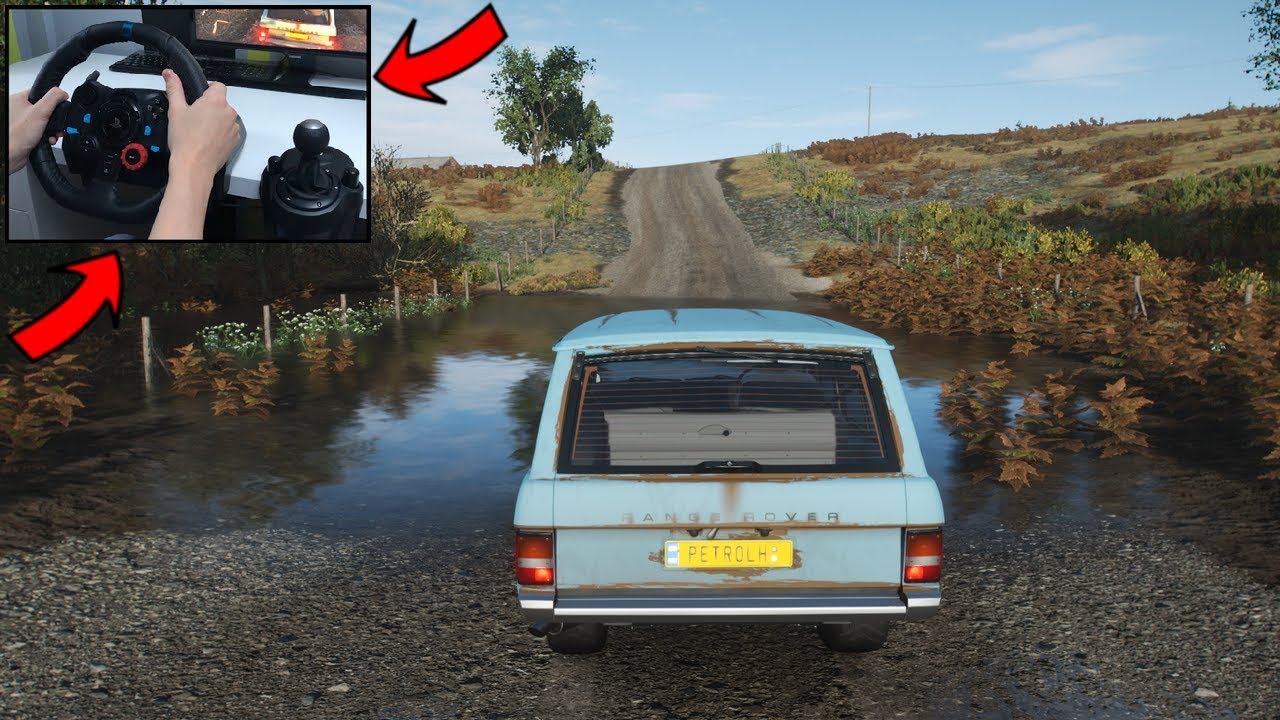 Forza Horizon 4 - 1973 Land Rover Range Rover - OFF-ROAD (Logitech g29 + Shifter) | Gameplay