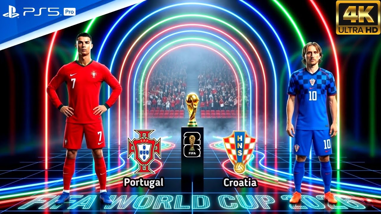 EA FC 26 &mdash; Португалия против Хорватии &trade;FIFA World Cup 2026, 1/16 финала [PS5&trade;PRO 4K60]