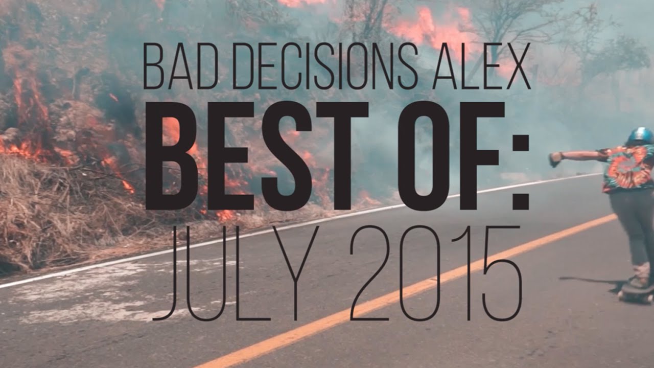 Best of Longboarding: July 2015 - Alex Bad Decisions Ameen - Skate[Slate].TV