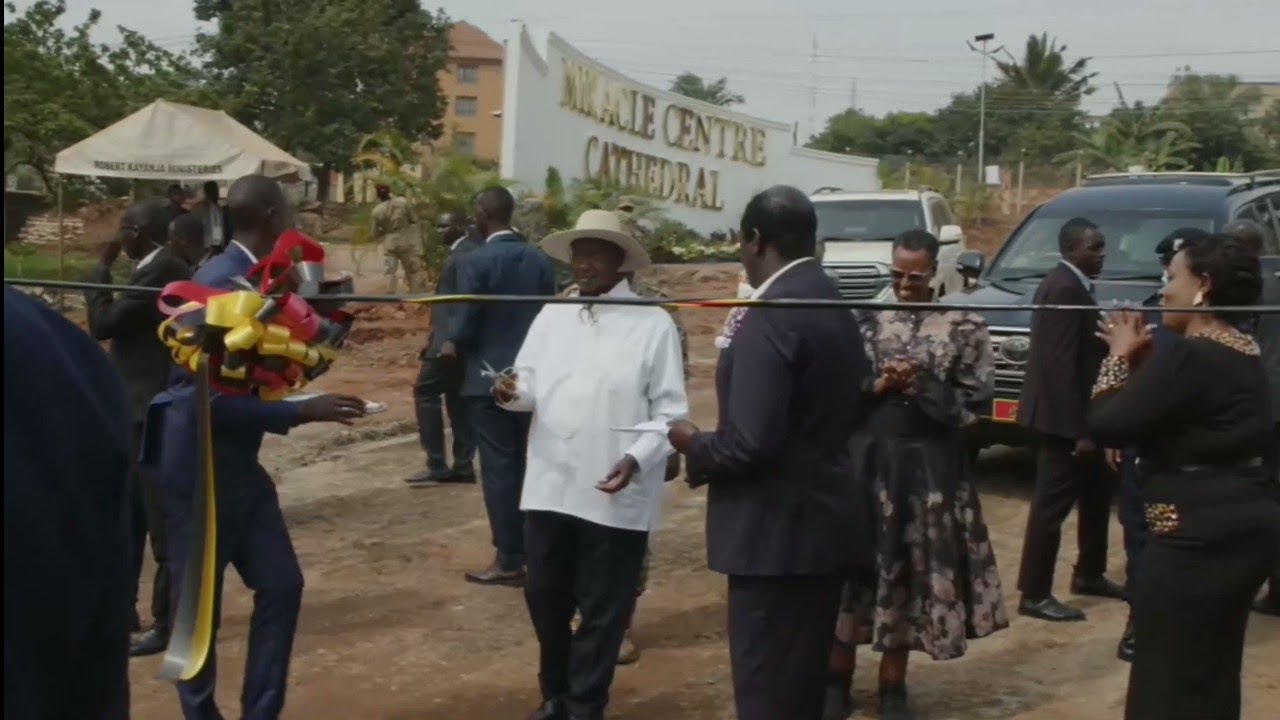 President Museveni Arrives At MCC For The command The Future Conference