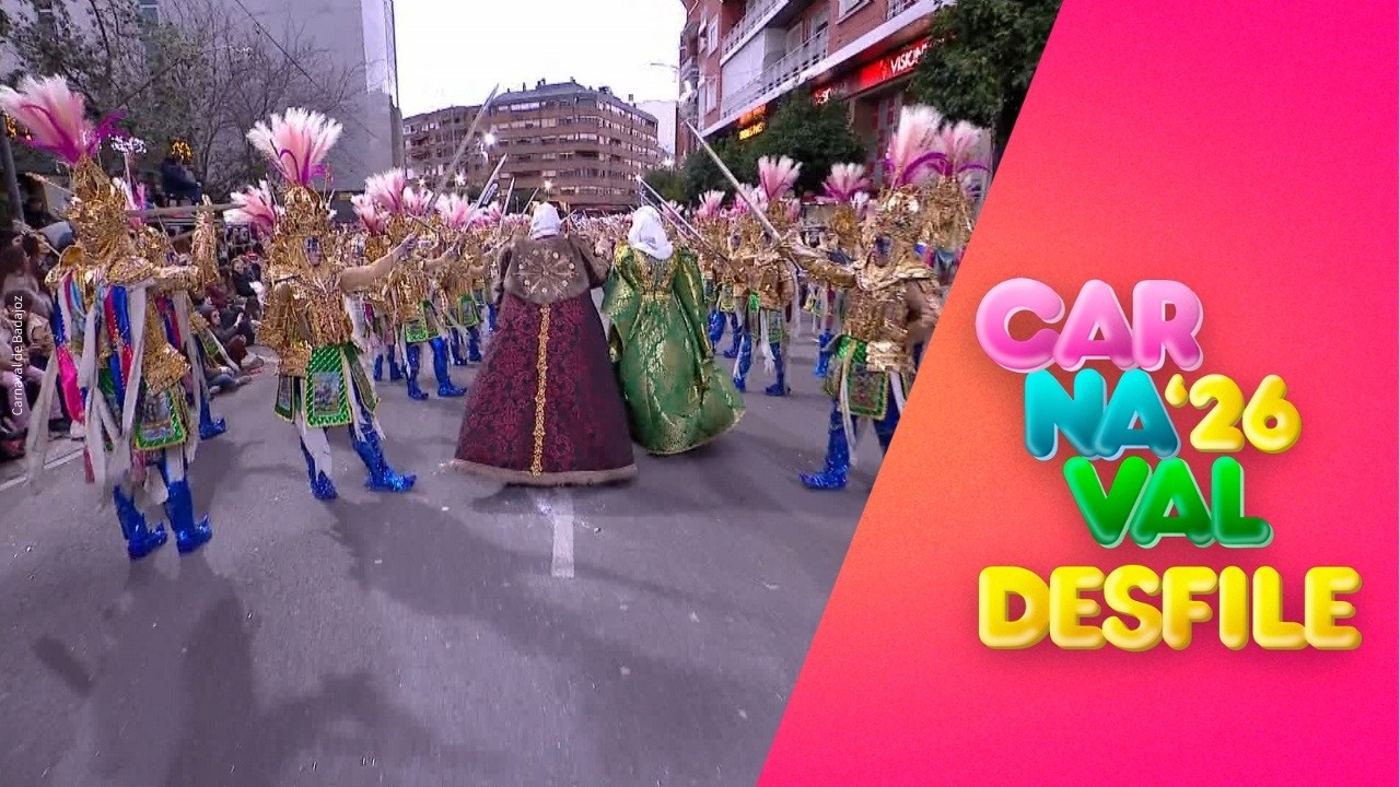 [4K] LOS MISMOS | COMPARSA | Desfile de carnaval de Badajoz 2026