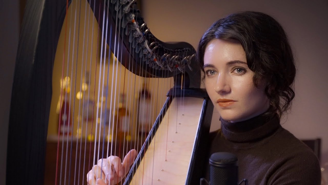Hang Me, Oh Hang Me (Harp & Voice Cover)