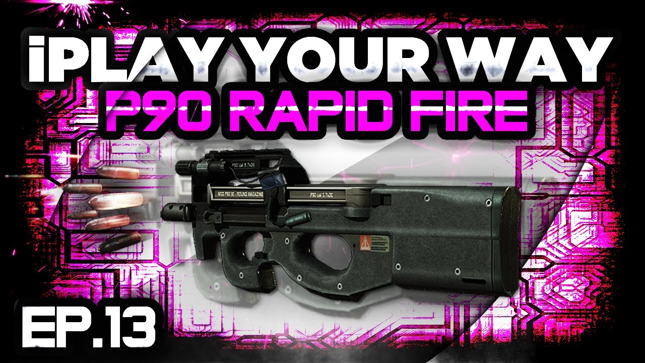 MW3 | iPlay Your Way - P90 w/ Rapid Fire & Silencer (Ep. 13)