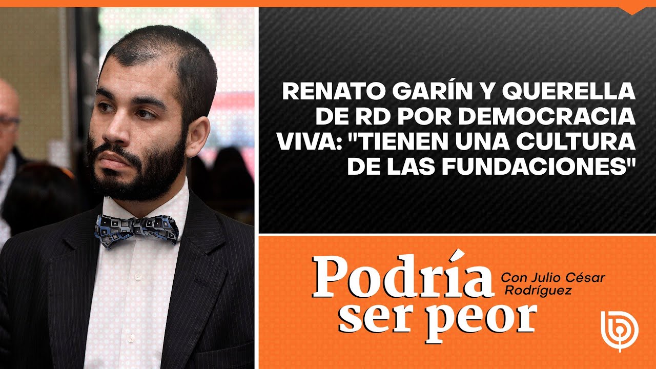 Renato Garín y querella de RD por Democracia Viva: 