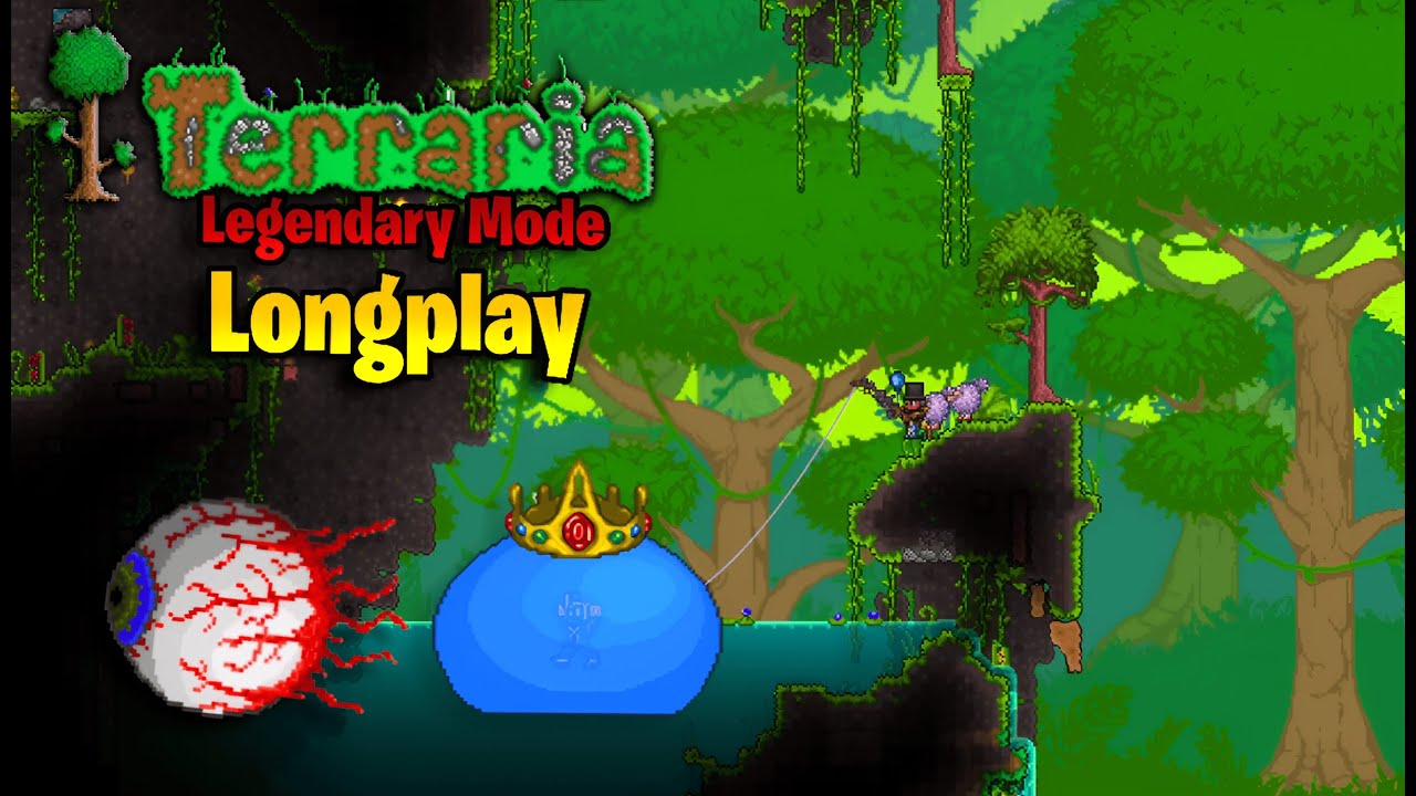 Terraria - Longplay #1 (No Commentary) Legendary Mode